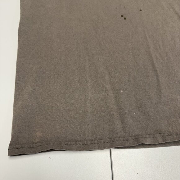 Vintage Lucky 13 T Shirt Mens Large Y2K Brown Short Sleeve Graphic Print - Picture 8 of 16